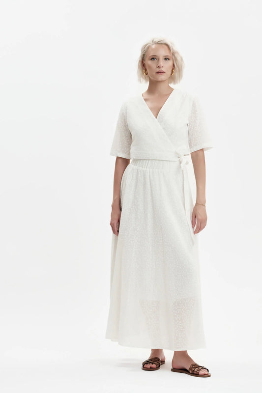 WHITE WISE GONNA COULISSE