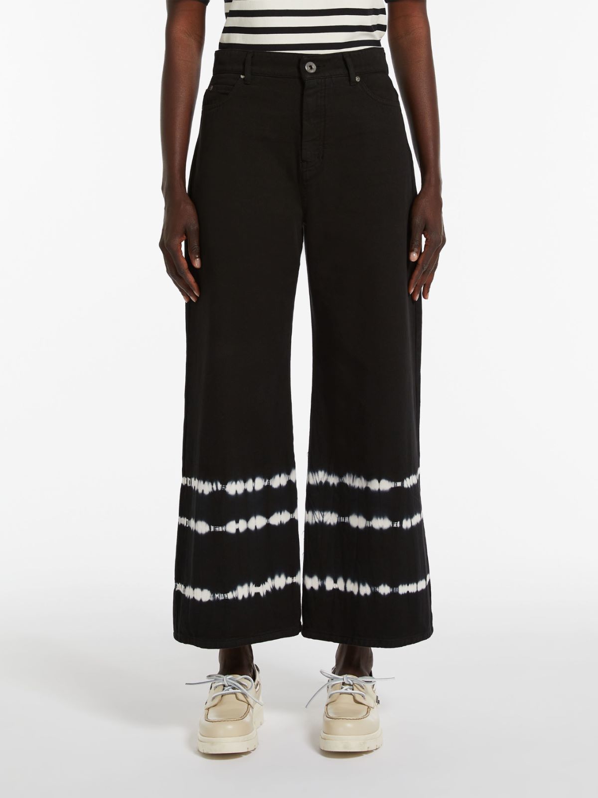 WeekEnd Max Mara pantalone in cotone TIE & DYE