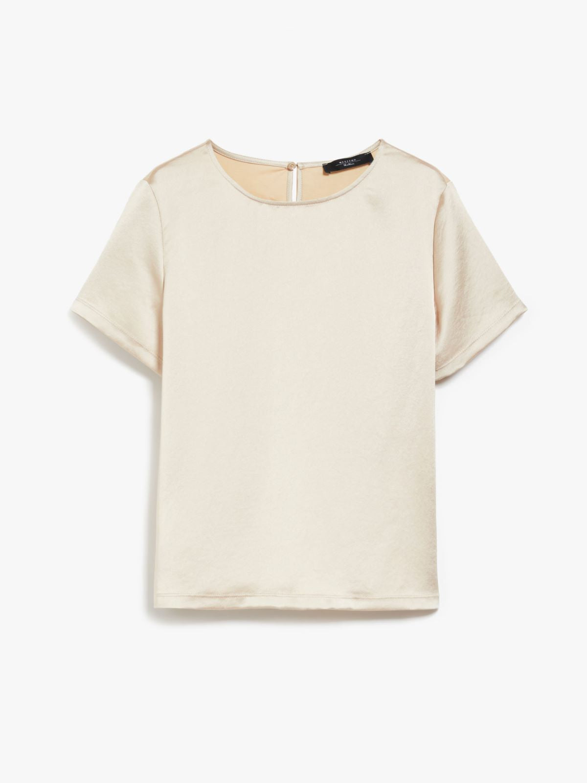 WeekEnd Max Mara t-shirt in raso tecnico e jersey
