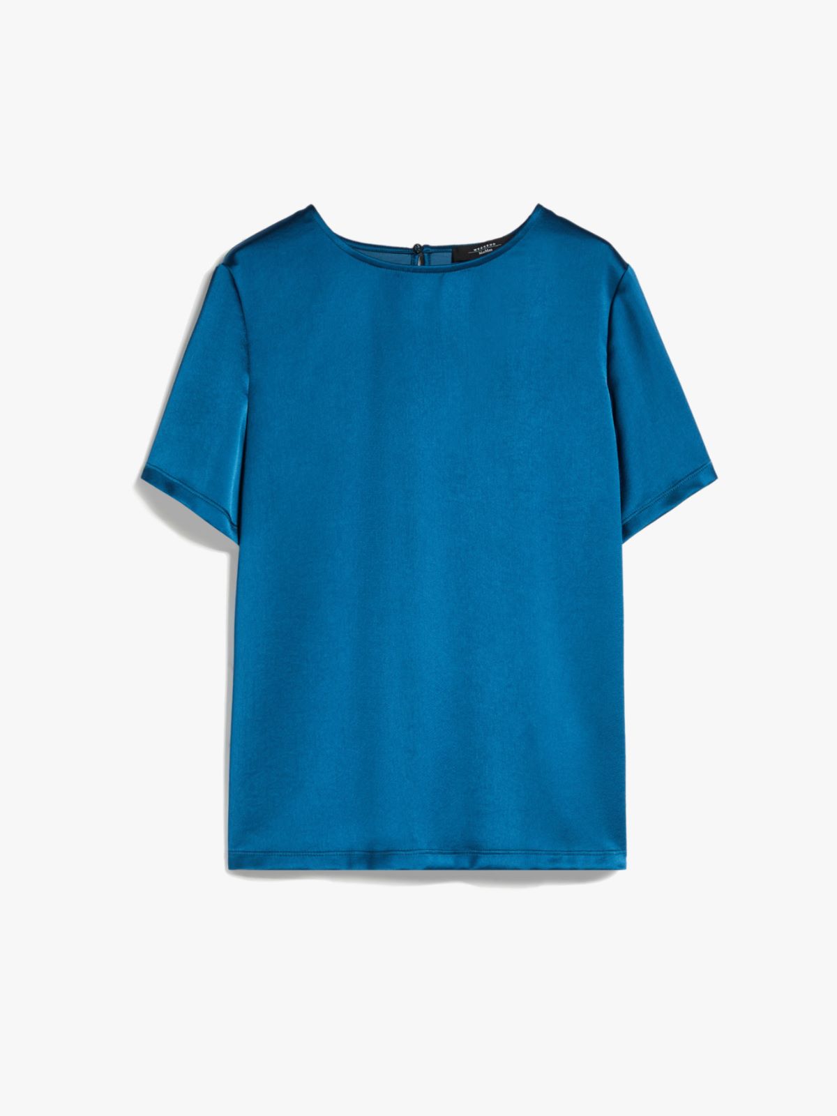 WeekEnd Max Mara t-shirt in raso tecnico e jersey