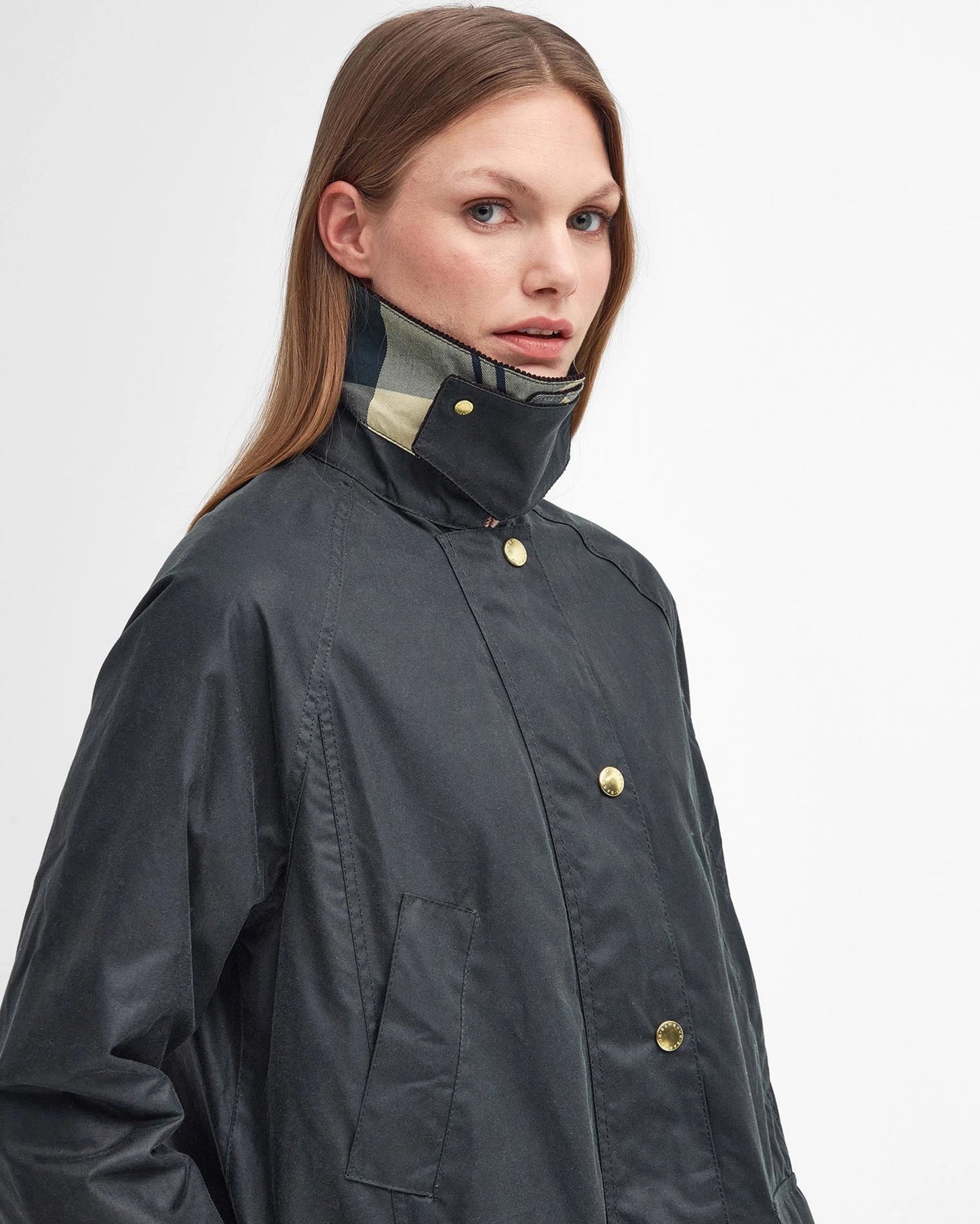 Barbour Giacca Cerata Lunga Beadnell