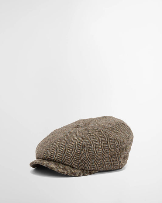 Barbour Cappello Baker Boy Fyne in Tweed