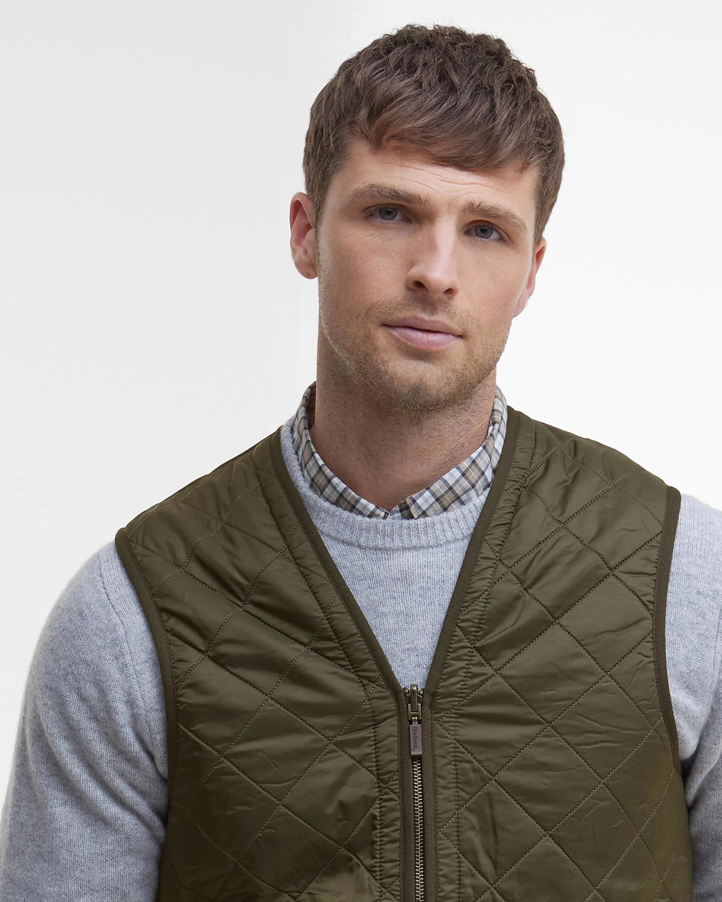 Barbour Gilet trapuntato/fodera con zip Polarquilt