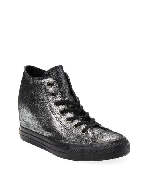 Converse Chuck Taylor Lux Mid Hidden Platform Wedge