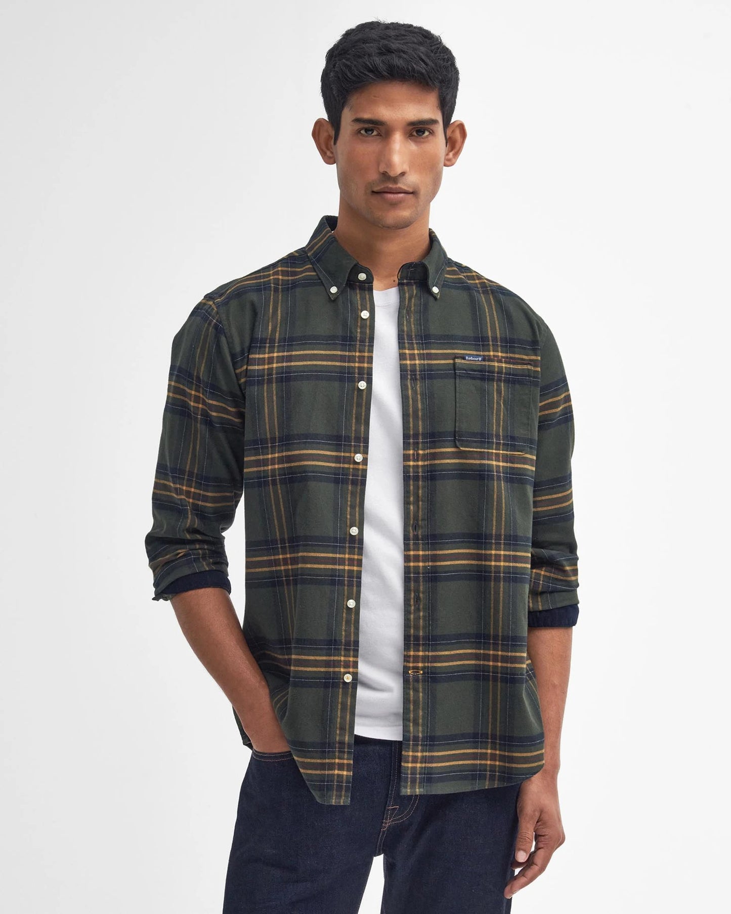 Barbour Camicia Portdown taglio sartoriale