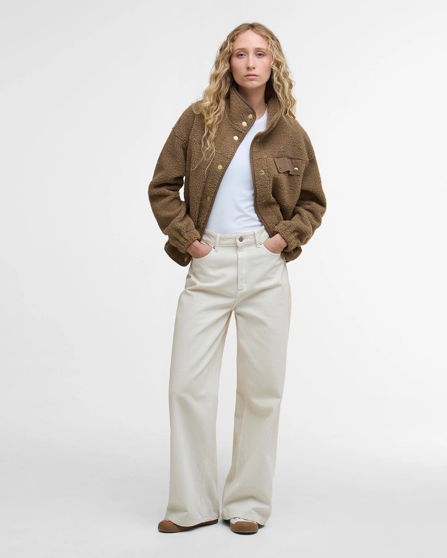Barbour Giacca in pile Mabel