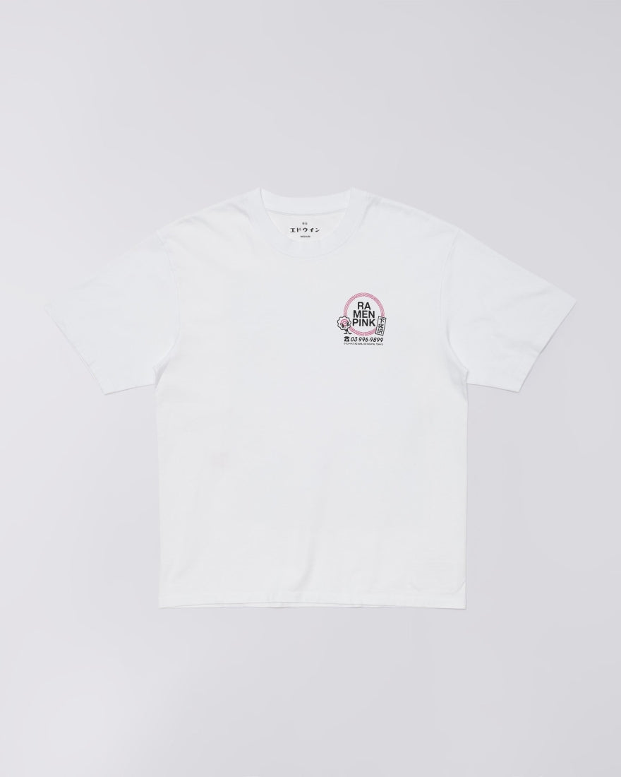 EDWIN Music Ramen Pink T-shirt