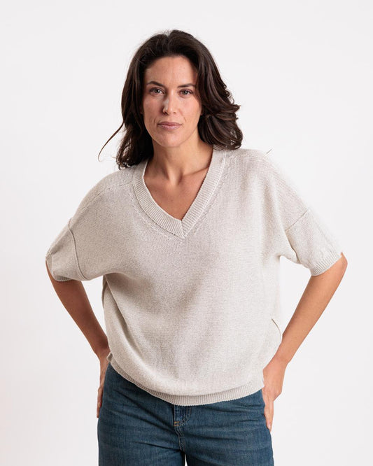 MARELLA Maglia oversize con lurex