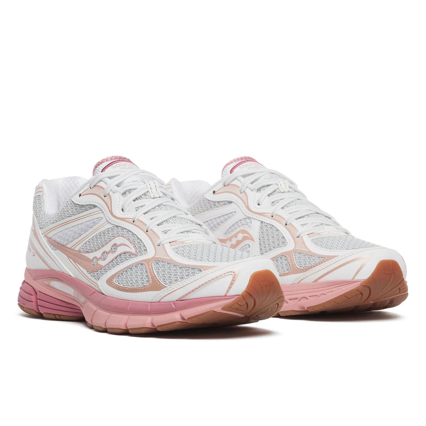SAUCONY S70936 ProGrid Guide 7 White/Peach