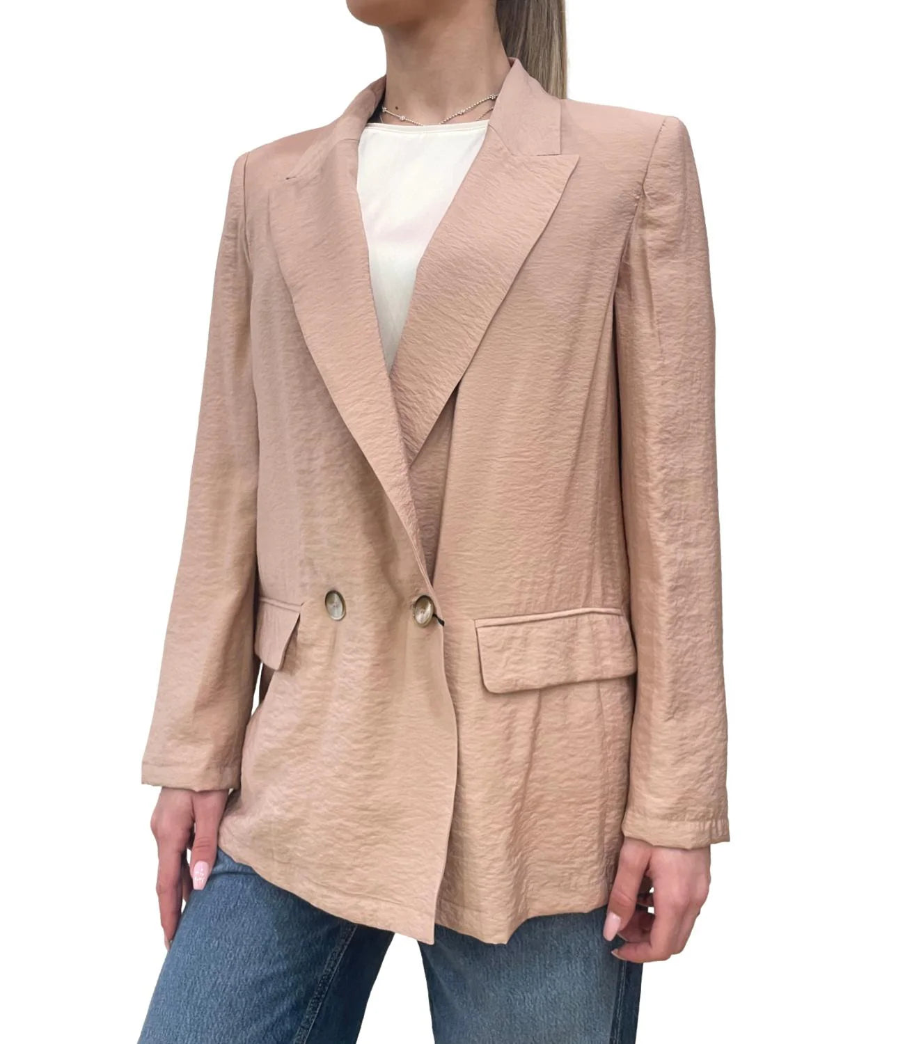 MARELLA Blazer doppiopetto in tela