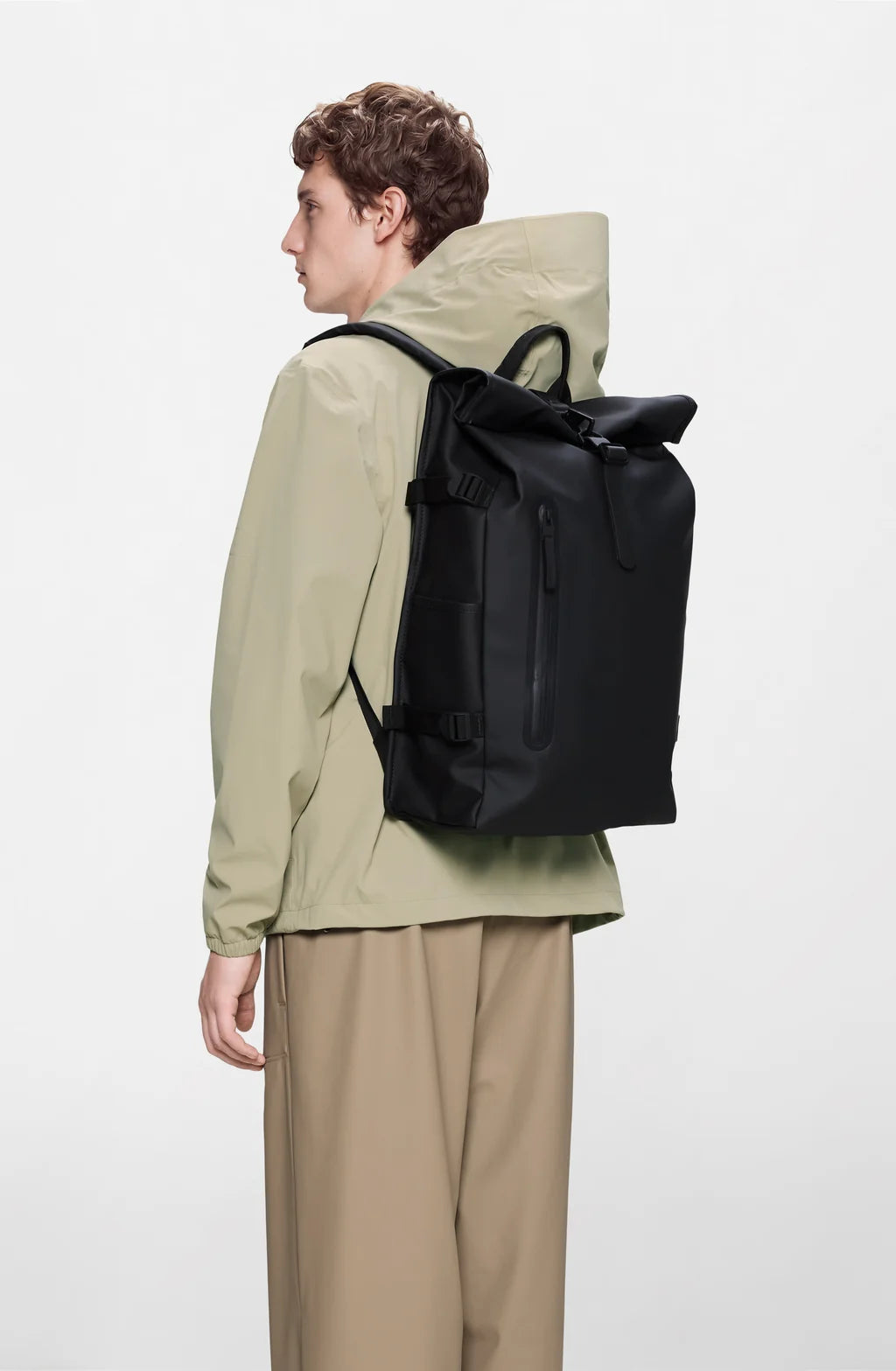 RAINS Rolltop Rucksack Large
