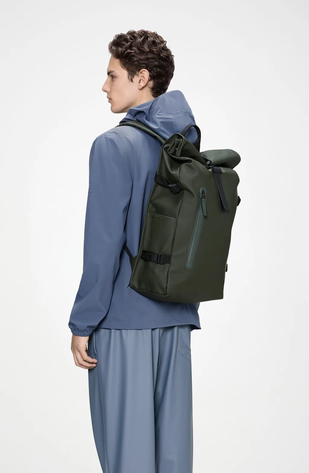 RAINS Rolltop Rucksack Large
