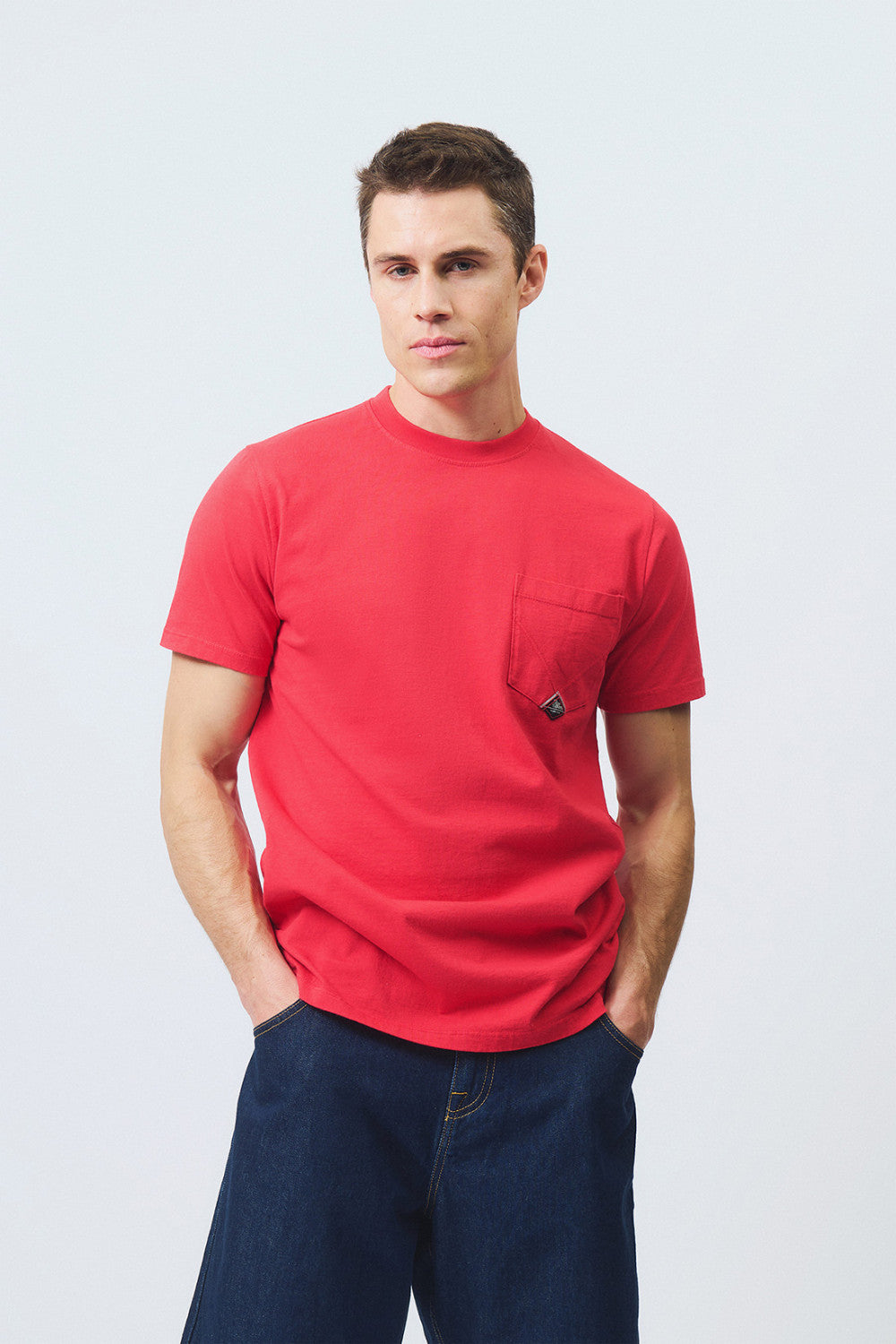 Roy Roger's T-SHIRT POCKET IN JERSEY