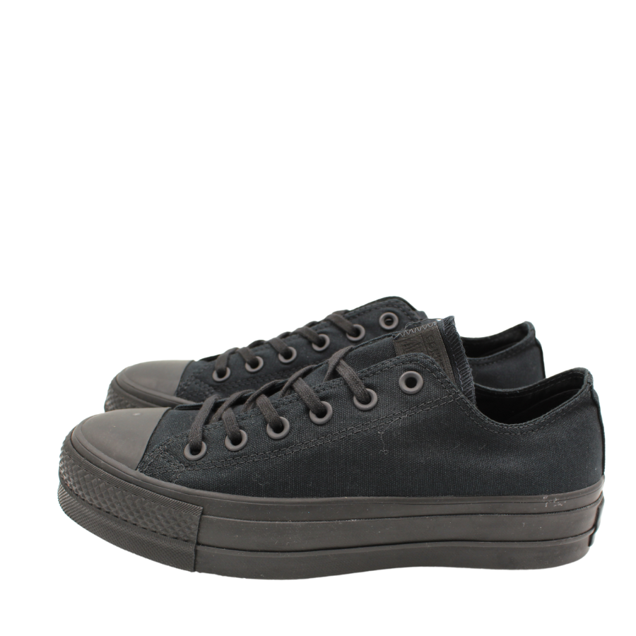 Converse All Star platform tela nera 40 Black Tela Lardieri Store