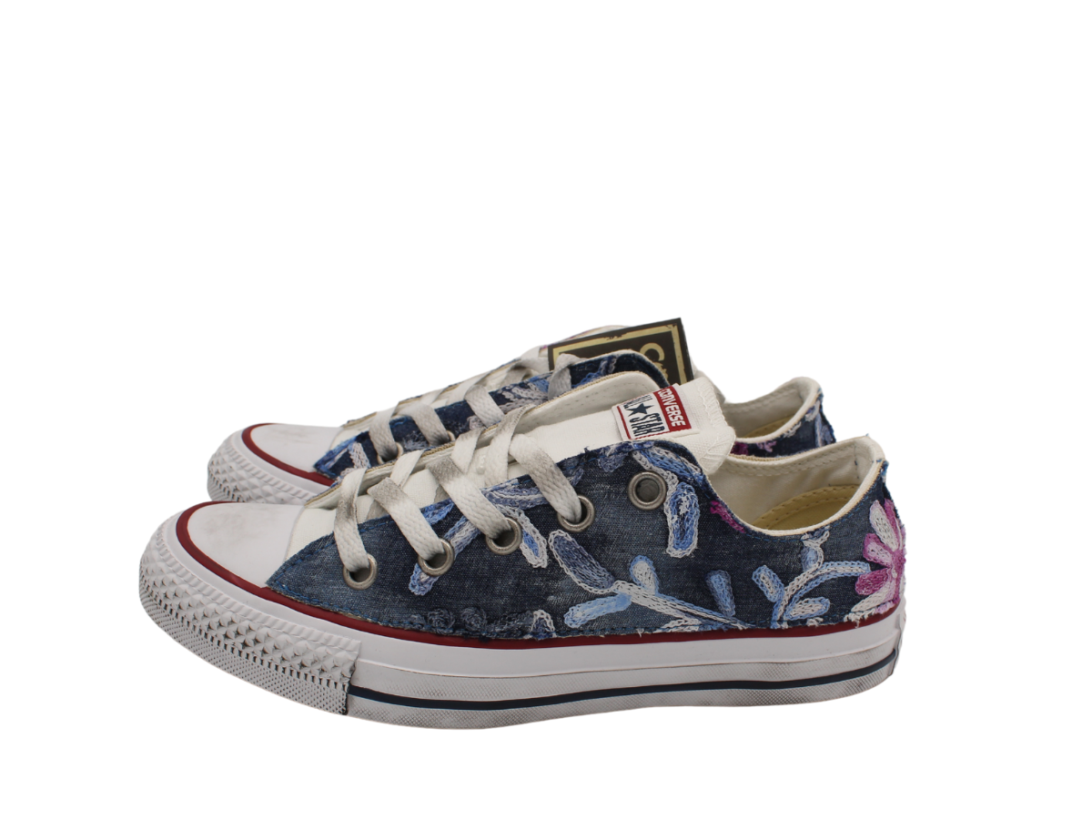Converse All Star limited edition vintage flower